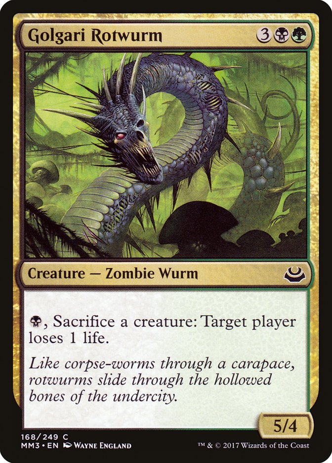 Golgari Rotwurm [Modern Masters 2017] 