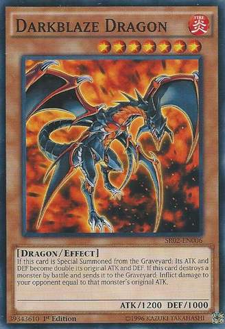 Darkblaze Dragon [SR02-EN006] Common 