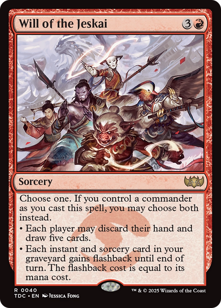 Will of the Jeskai [Tarkir: Dragonstorm Commander] 