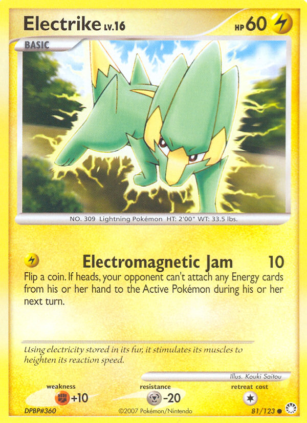 Electrike (81/123) [Diamond &amp; Pearl: Mysterious Treasures] 