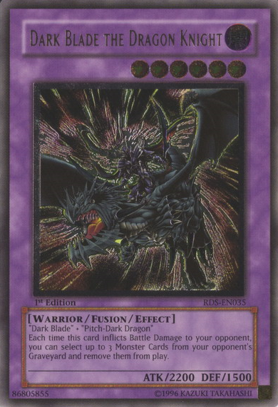 Dark Blade the Dragon Knight [RDS-EN035] Ultimate Rare 