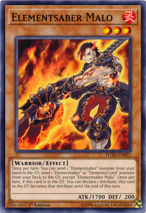 Elementsaber Malo [FLOD-EN022] Common 