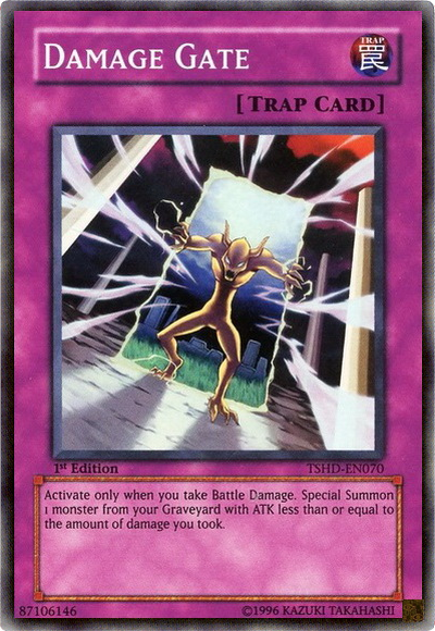 Damage Gate [TSHD-EN070] Super Rare 