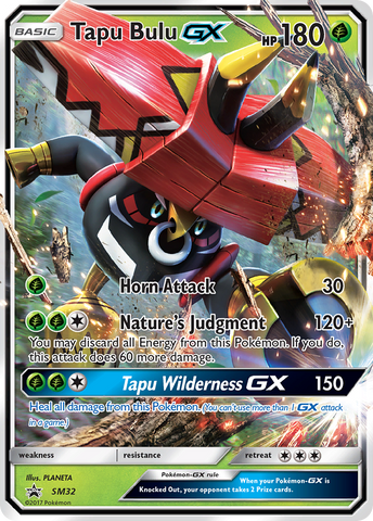 Tapu Bulu GX (SM32) [Sun &amp; Moon: Black Star Promos] 