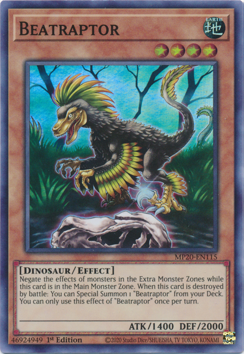 Beatraptor [MP20-EN115] Super Rare 