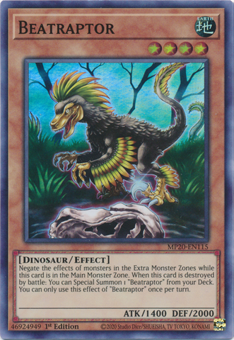Beatraptor [MP20-EN115] Super Rare 