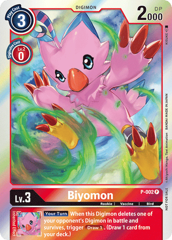 Biyomon [P-002] [Promotional Cards] 
