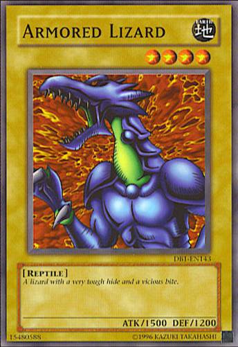 Armored Lizard [DB1-EN143] Common 