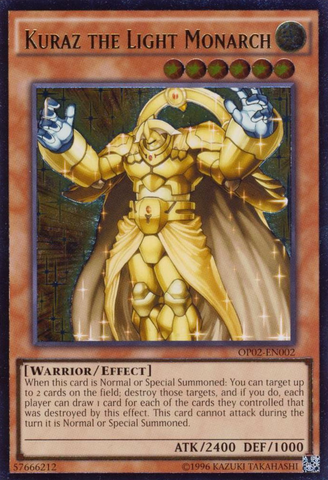 Kuraz the Light Monarch [OP02-EN002] Ultimate Rare 