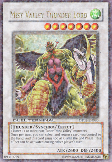 Mist Valley Thunder Lord [DT02-EN090] Ultra Rare 