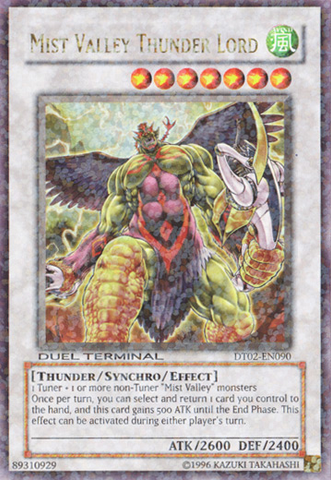 Mist Valley Thunder Lord [DT02-EN090] Ultra Rare 