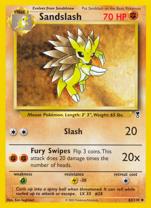 Sandslash (62/110) [Legendary Collection] 