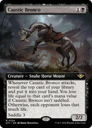 Caustic Bronco (Extended Art) [Outlaws of Thunder Junction] 
