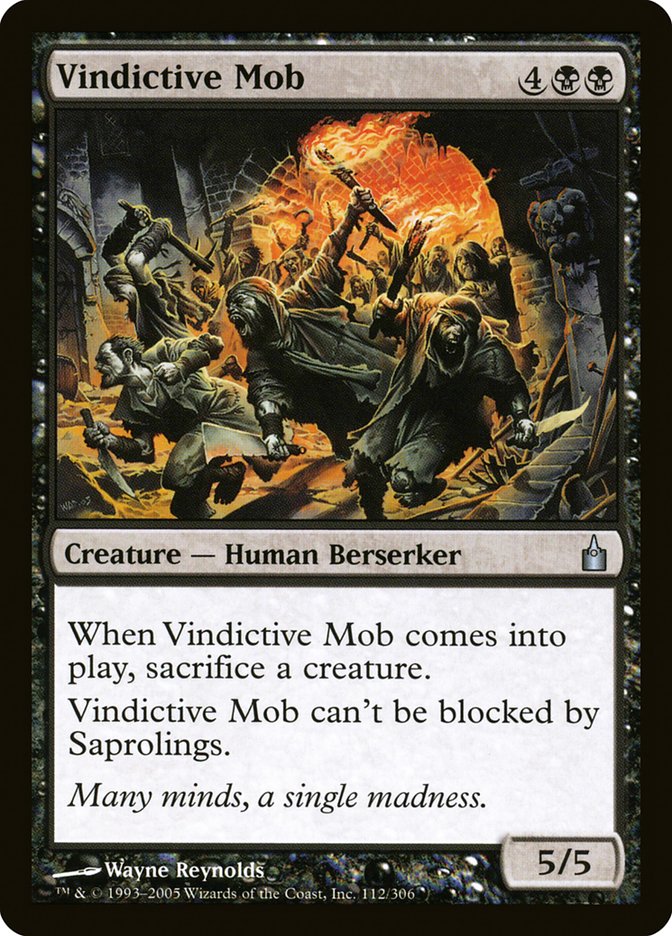 Vindictive Mob [Ravnica: City of Guilds] 