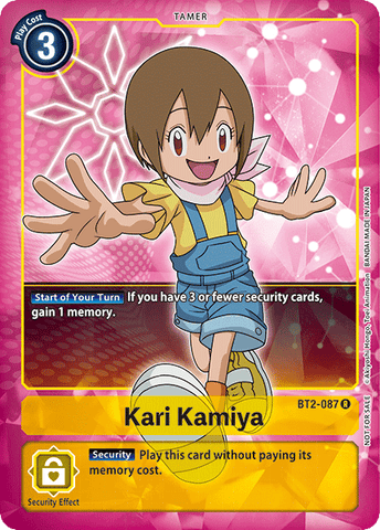 Kari Kamiya [BT2-087] (Buy-A-Box Promo) [Release Special Booster Ver.1.0 Promos] 