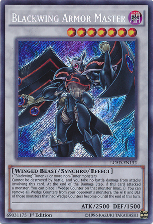 Blackwing Armor Master [LC5D-EN132] Secret Rare 