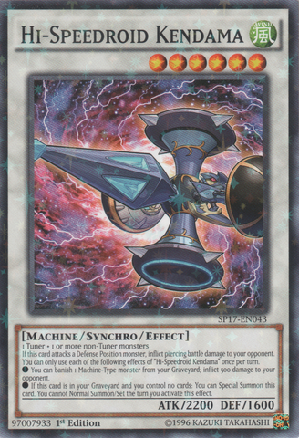 Hi-Speedroid Kendama [SP17-EN043] Starfoil Rare 