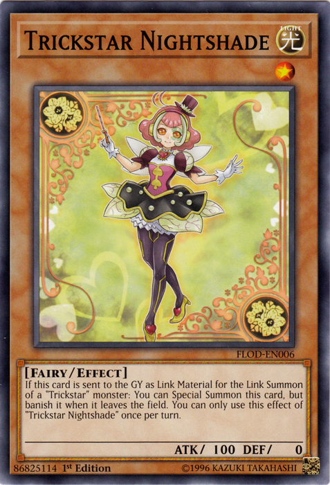 Trickstar Nightshade [FLOD-EN006] Common 