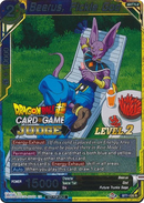 Beerus, Fickle God (Level 2) (BT7-120) [Judge Promotion Cards] 