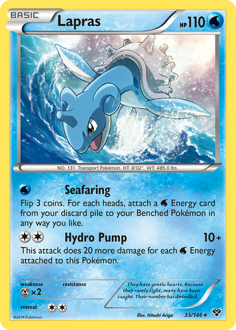 Lapras (35/146) [XY: Base Set] 