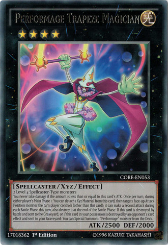 Performage Trapeze Magician [CORE-EN053] Rare 