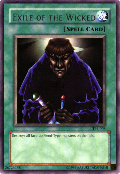 Exile of the Wicked [TP4-008] Rare 
