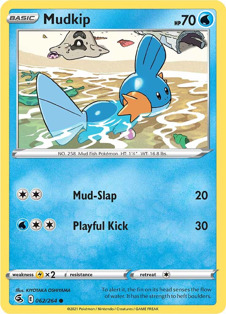 Mudkip (062/264) [Sword &amp; Shield: Fusion Strike] 