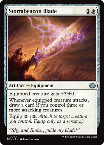 Stormbeacon Blade [Tarkir: Dragonstorm] 