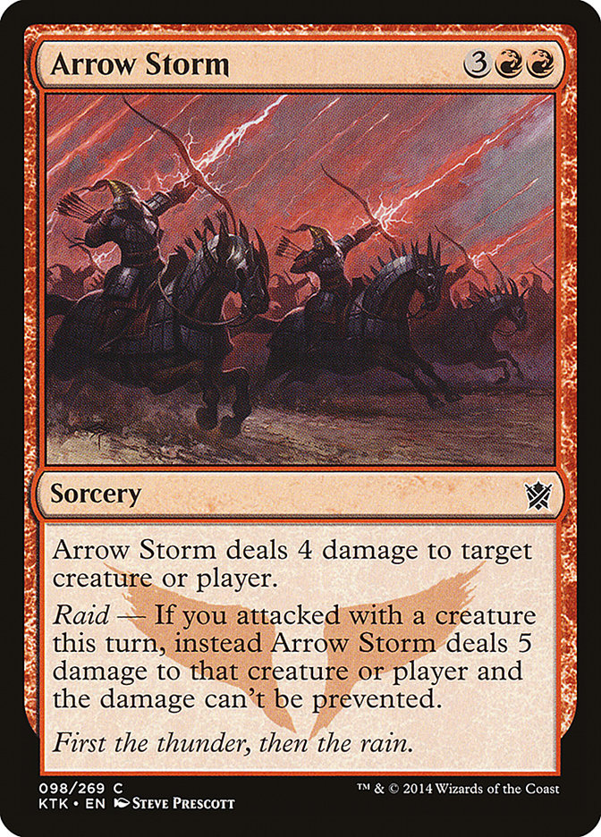 Arrow Storm [Khans of Tarkir] 