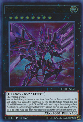 Number 107: Galaxy-Eyes Tachyon Dragon [BLLR-EN067] Ultra Rare 