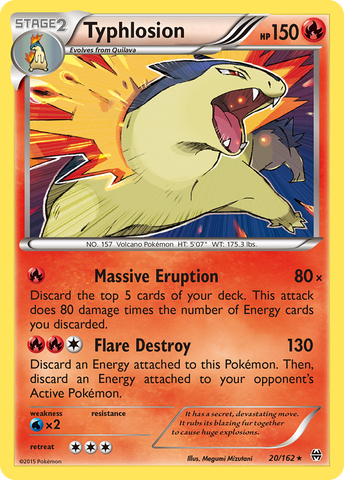 Typhlosion (20/162) [XY: BREAKthrough] 
