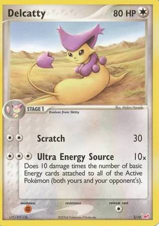 Delcatty (3/10) [EX: Trainer Kit - Latias] 
