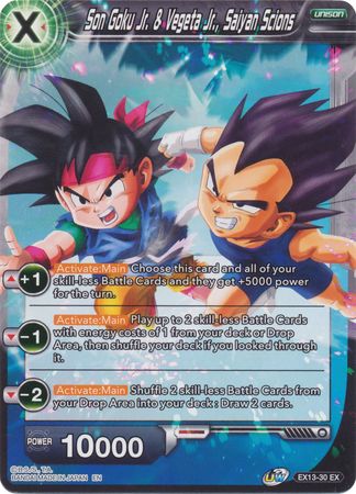 Son Goku Jr. &amp; Vegeta Jr., Saiyan Scions (EX13-30) [Special Anniversary Set 2020] 