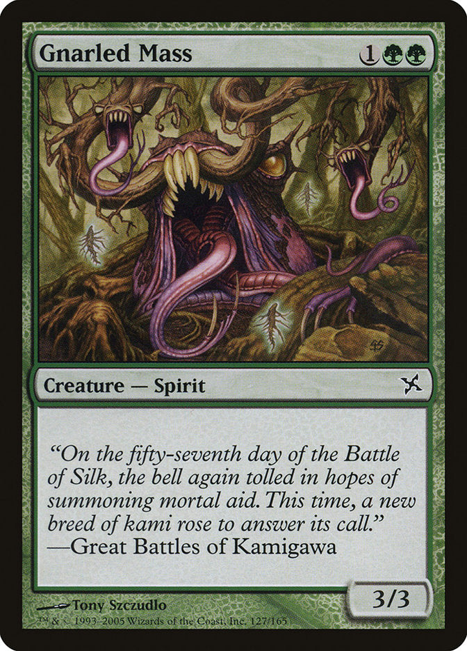 Gnarled Mass [Betrayers of Kamigawa] 