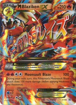 M Blaziken EX (XY86) (Jumbo Card) [XY: Black Star Promos] 