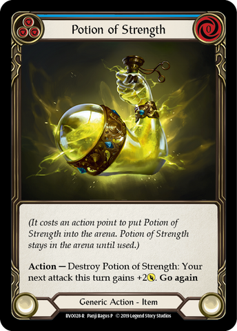 Potion of Strength [BVO028-R] (Bravo Hero Deck) 1st Edition Normal