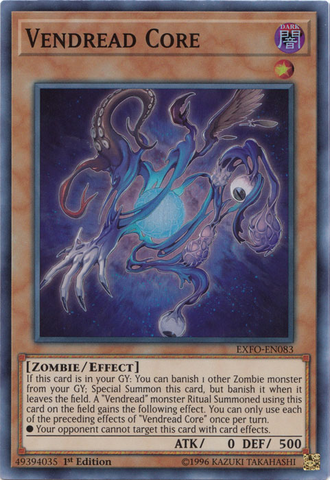 Vendread Core [EXFO-EN083] Super Rare 