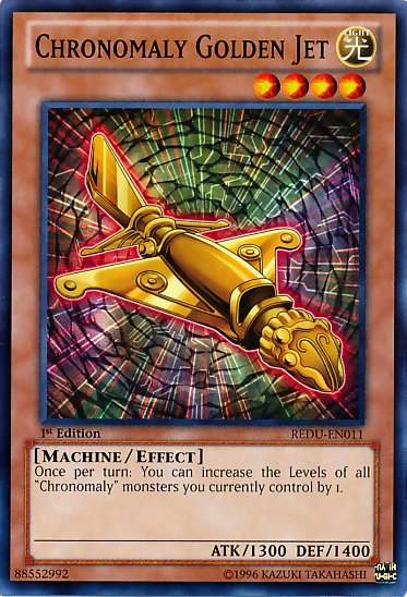 Chronomaly Golden Jet [REDU-EN011] Common 
