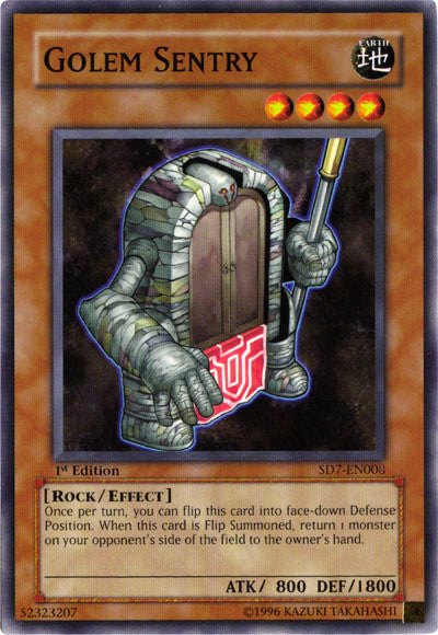 Golem Sentry [SD7-EN008] Common 