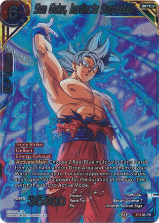 Son Goku, Instincts Surpassed (P-198) [Promotion Cards] 
