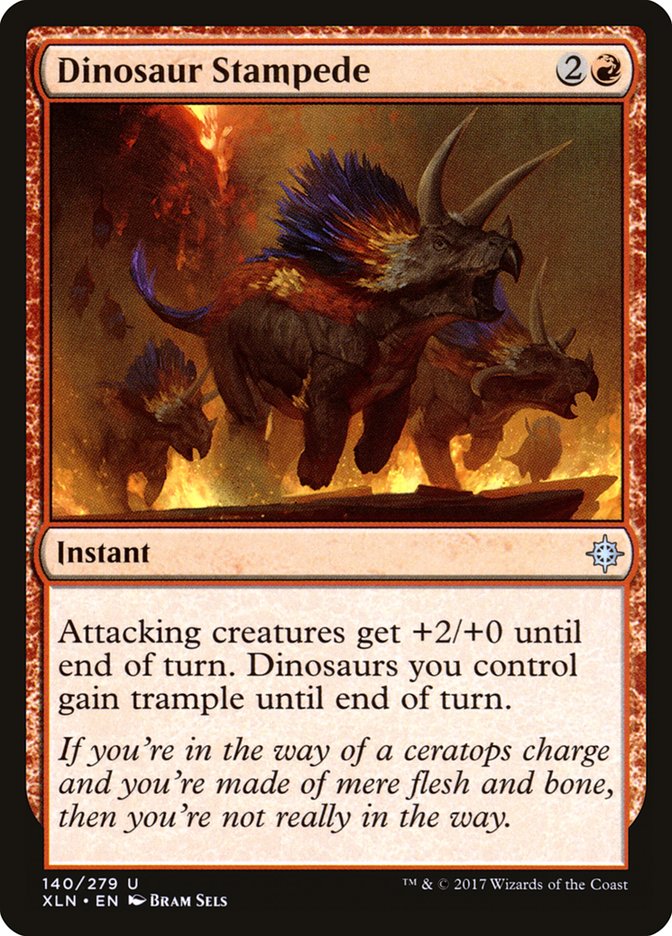 Dinosaur Stampede [Ixalan] 