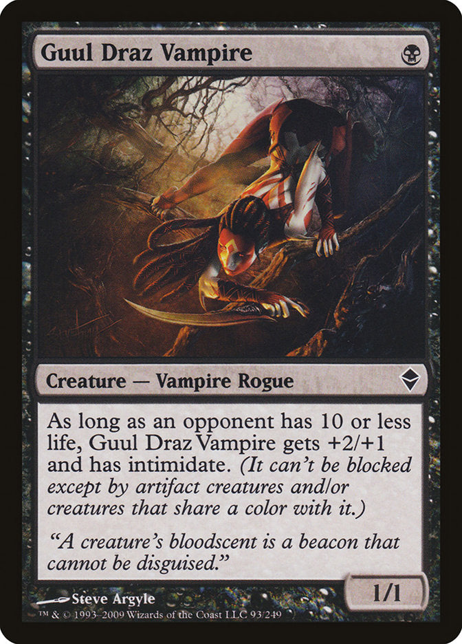 Guul Draz Vampire [Zendikar] 