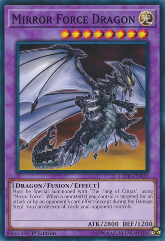 Mirror Force Dragon [LEDD-ENA39] Common 