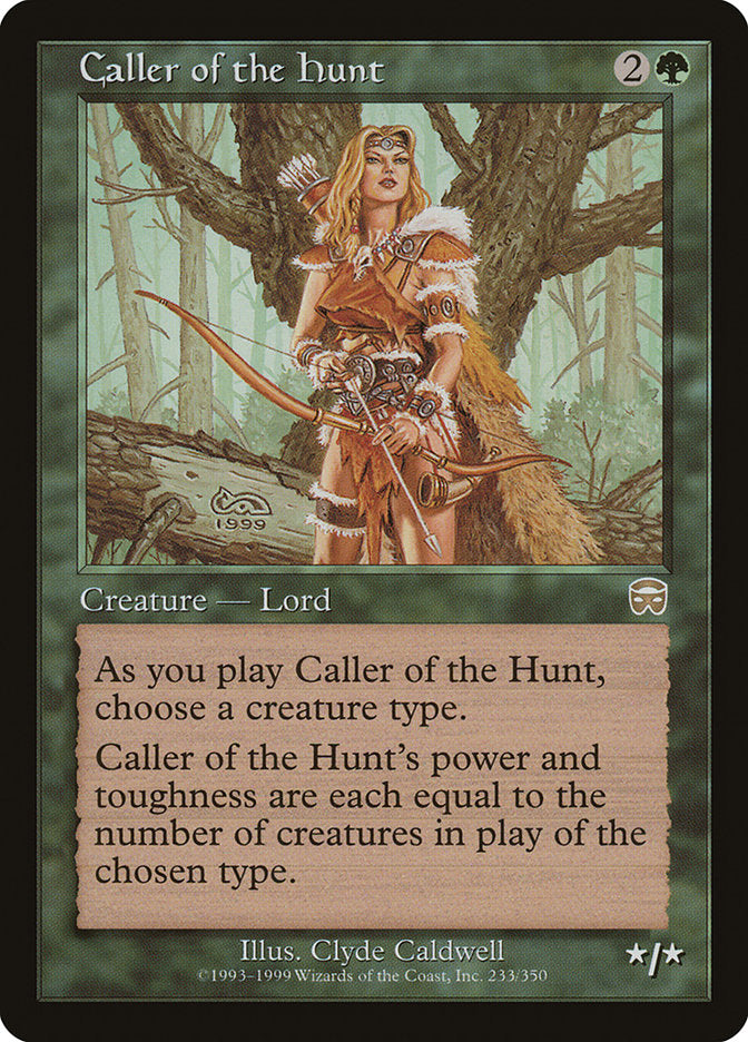 Caller of the Hunt [Mercadian Masques] 