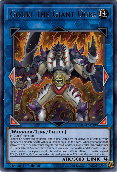 Gouki The Giant Ogre [CYHO-EN039] Rare 