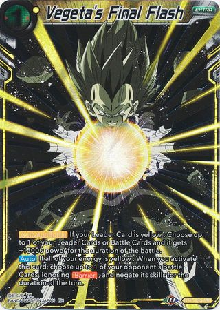 Vegeta's Final Flash (BT9-133) [Universal Onslaught] 