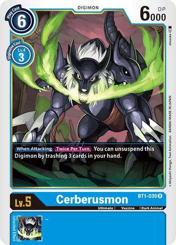 Cerberusmon [BT1-039] [Release Special Booster Ver.1.0] 