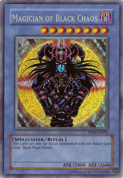 Magician of Black Chaos [PP01-EN001] Secret Rare 