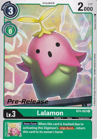 Lalamon [BT4-052] [Great Legend Pre-Release Promos] 