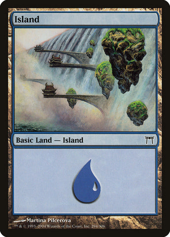 Island (294) [Champions of Kamigawa] 